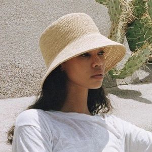 Lack of Color - straw bucket hat